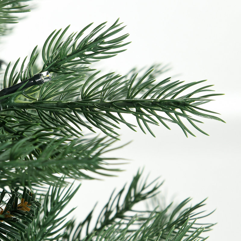 Arbre de Noël artificiel, cèdre réaliste clairsemé avec 2901 pointes, assemblage facile, arbre de Noël à charnières pour les fêtes à la maison
