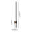 Kylese Wall Sconces Linear Simple Style Vanity Lighting Bathroom Bar-1146241545-1146241549