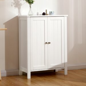 Alcott Hill® Laken Freestanding Bathroom Cabinet & Reviews | Wayfair