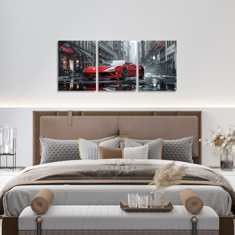 3 Piece Wrapped Canvas Print