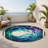 Cosmic Sprouts Indoor And Outdoor Area Rug-1442199054