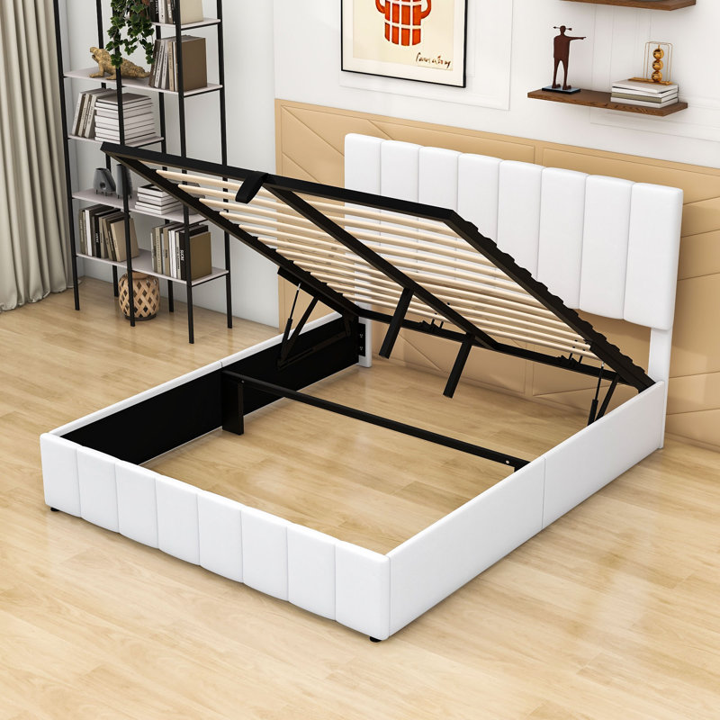 Mevelyn Upholstered Platform Bed, Queen