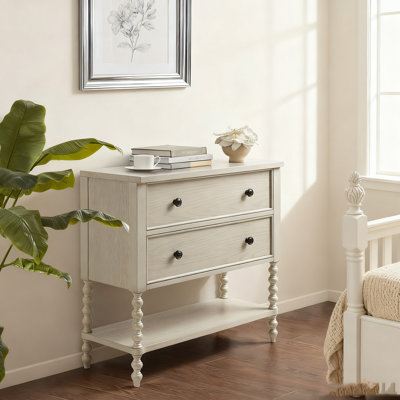Commode d'appoint 2 tiroirs Beckett