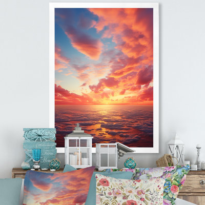 «Tillery Ocean Sunrise» sur toile