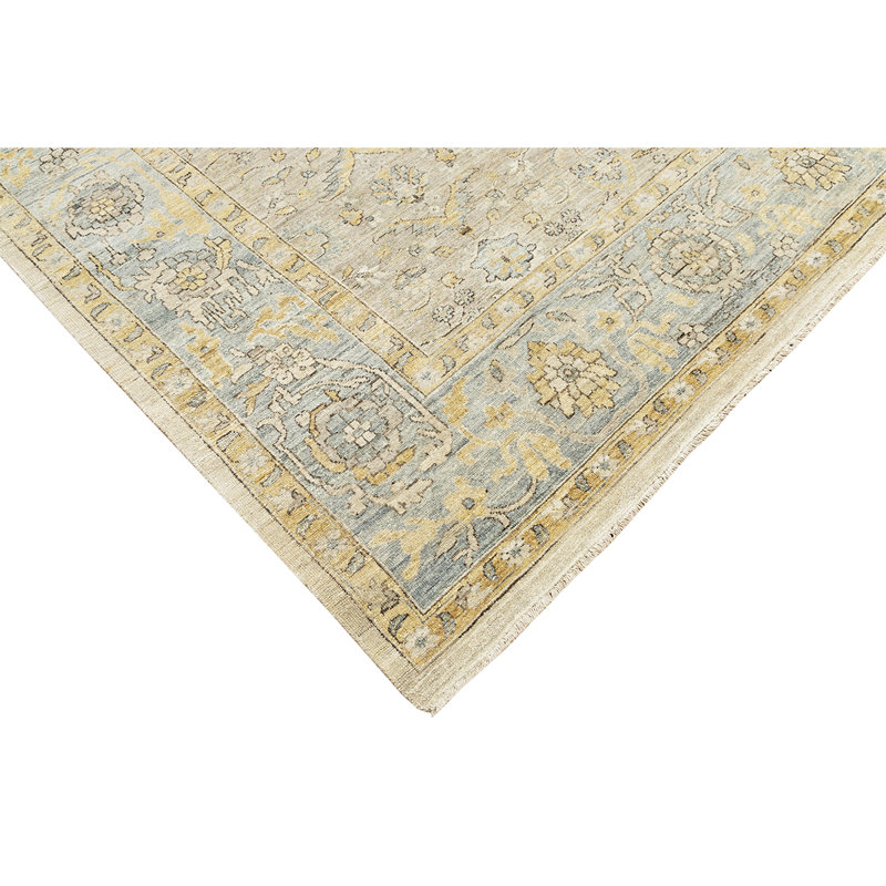 Flatweave Wool Oriental Area Rug, Rectangle 9' x 12'