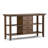 Redmond 54"W Solid Wood Storage Console Table with 4 Center Drawers and Open Shelves-2080893896
