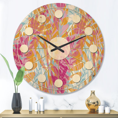 Solid Wood Wall Clock