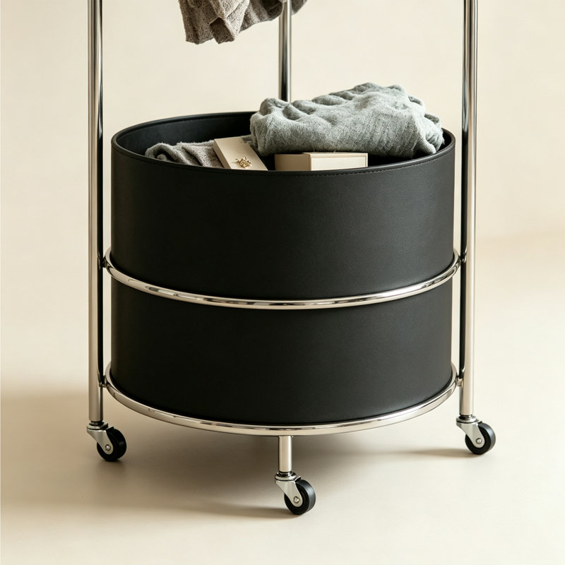 Stainless Steel Freestanding Coat Rack