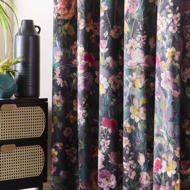 Adriatik Room Darkening Curtain Pair, 168 W x 137 D cm