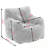Teddy Fabric Tufted Foam Addilynn-779814913