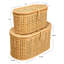Edelie Coastal Rattan Storage Bin - Set of 2-561340208