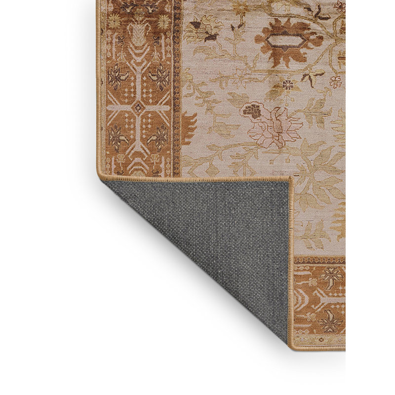 Tapis oriental brun / beige Chrissy, Rectangle 5 pi x 7 pi