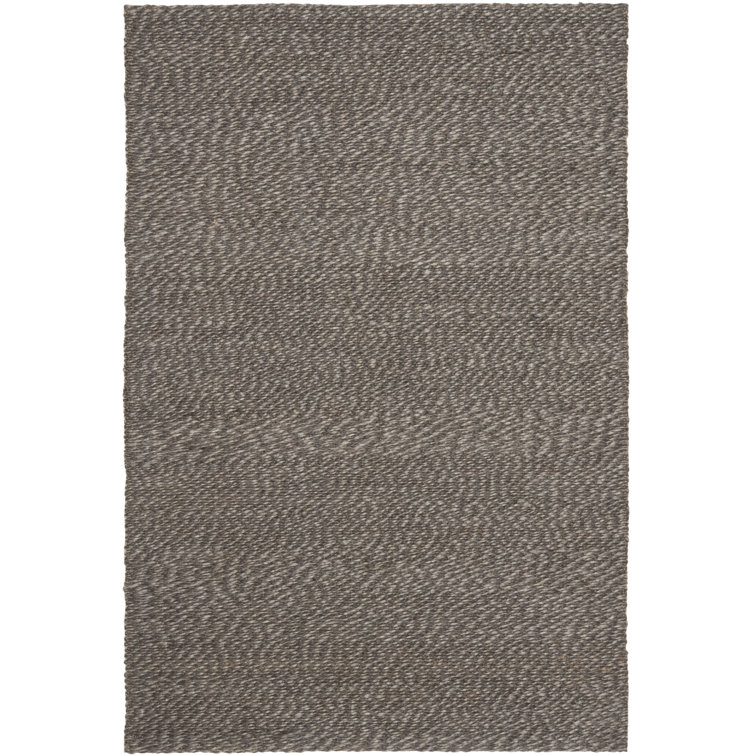 Auckland Jute/Sisal Black/Gray Area Rug