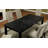 84" W Rustic Dining Table, Antique Black-511700931-451233061