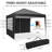 10x10 FT Center-top Folding Canopy-121451073