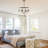 11-Light Dimmable Bubble Glass Chandelier For Dining Room