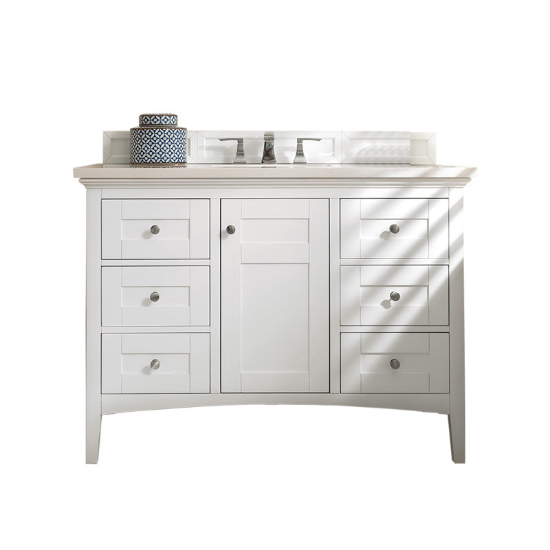 Palisades 47'' W Single Vanity, Eternal Jasmine Pearl