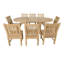 Bahama Outdoor 9 - Piece Teak Dining Set