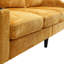 Ensemble de salon modulaire 3 en jaune, avec tissu en chenille et rangement pour une ambiance douillette-1143840030-1143840028