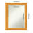 Sierra Half-Inch-Bevel Wood Framed Wall Mirror-119569047