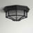 Basham 1 - Bulb Outdoor Flush Mount-1013682139-1013682130