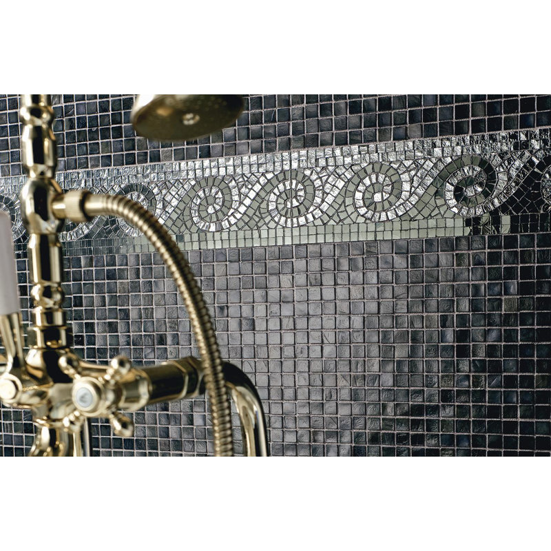 Earth 5/8" x 5/8" Glass Mosaic