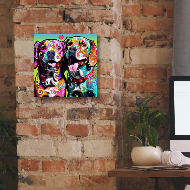 'The Innocents' by Dean Russo Canvas Wall Art, 12" H x 12" W x 0.75" D