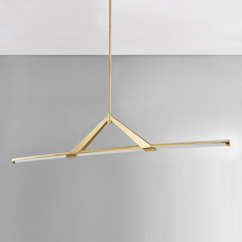 Luminaire linéaire à 1 lumière Jonas, Laiton vieilli