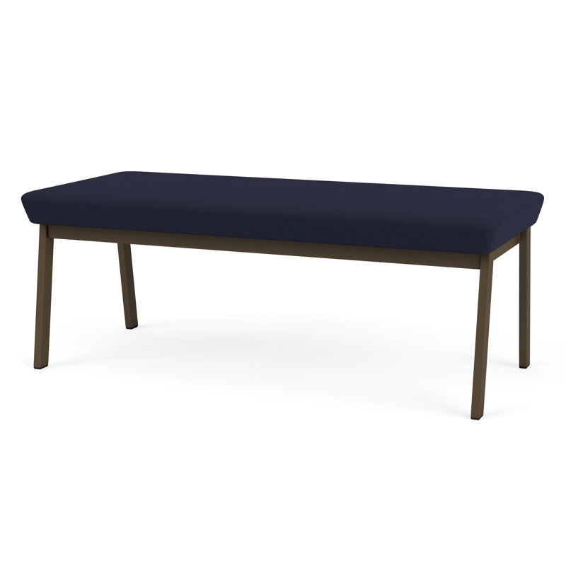Banc en métal Newport, Bronze, Bleu marine Open House