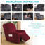 Housse pour fauteuil inclinable à coussins carrés/rectangulaires-1367264842
