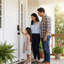Keyless Entry Fingerprint Smart Lock with 2 Keys, Easy Installation, App Remote Control, Auto Lock (Handles Not Included)