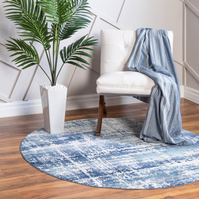 Tapis bleu
