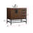 Eugene 36'' Single Bathroom Vanity with Engineered Marble Top-529394468