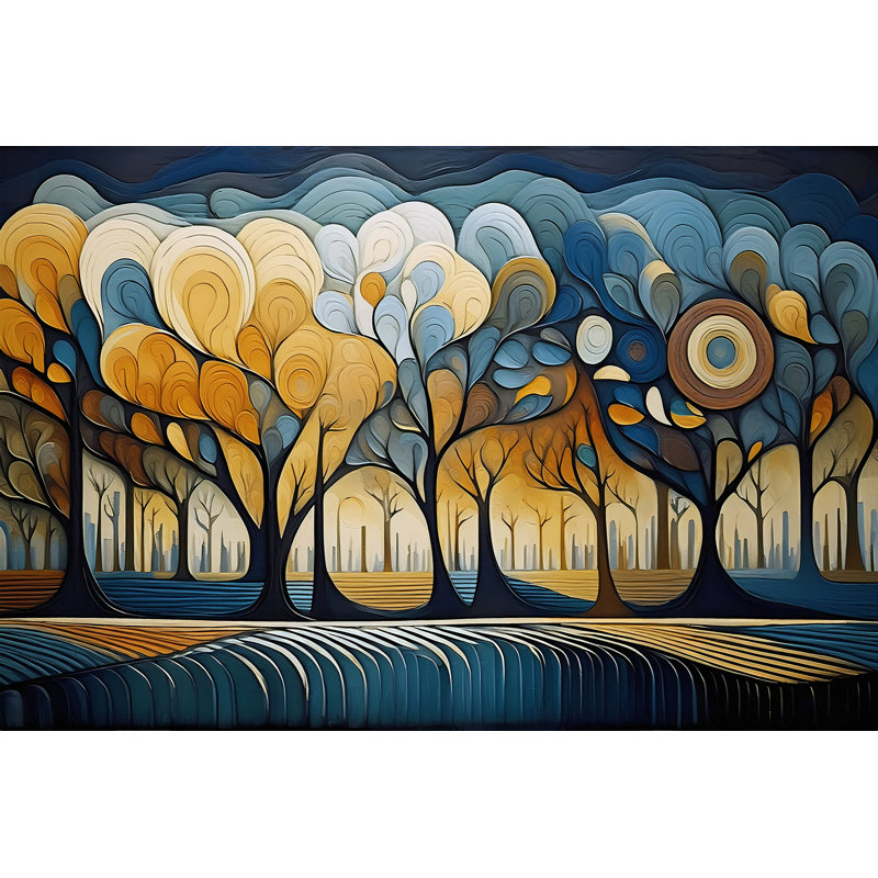 Sunset Serenade, 24" H x 36" W