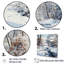 Snow River Winter Scenery, reproduction d'art sur toile-1855893676-1855893665