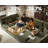 V Shape Chenille Oversized Modular Sofa Extra Deep Cloud Sectional Couch With Ottoman Chaise Fsc Certified Fluffy Corner Sofa-1758503566