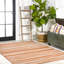 Tapis orange / crème Clarisa-69807539