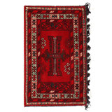 One-of-a-Kind 1'8" X 2'7" Hand Knotted Area Rug