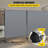 Gray Office Partitions