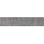 Daltile Marble Natural Stone 4" x 20" Marble Raked Mosaic in Scraped Antico Scuro