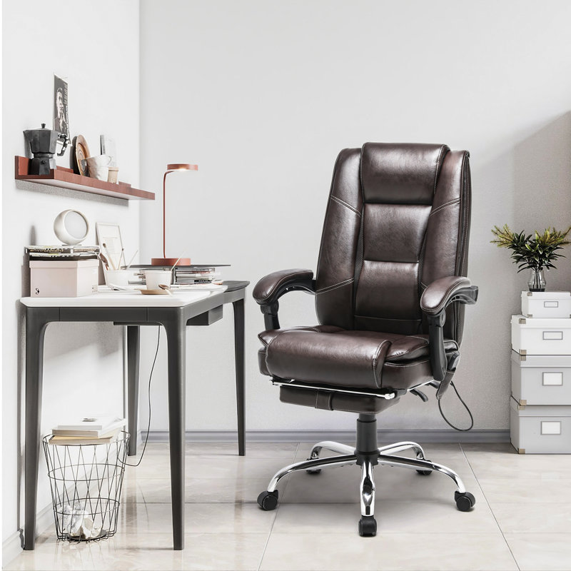 Fauteuil de direction Jordon-Lee, Brun
