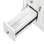 Meuble-lavabo autoportant de 24 po avec lavabo en céramique et rangement réglable-484043795-484043794