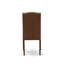 L'ensemble de 5 pièces de salle à manger comprend une table de salle à manger rectangulaire avec Dropleaf et 4 chaises Parsons en simili cuir brun, acajou-106903167-106903171-109975702