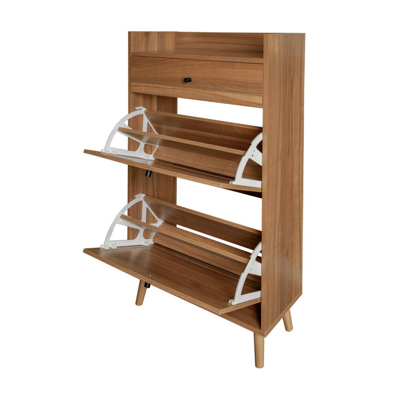 Shoe Cabinet, Walnut