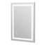 Miroir de salle de bain mural à DEL sans cadre à intensité variable-1075565431