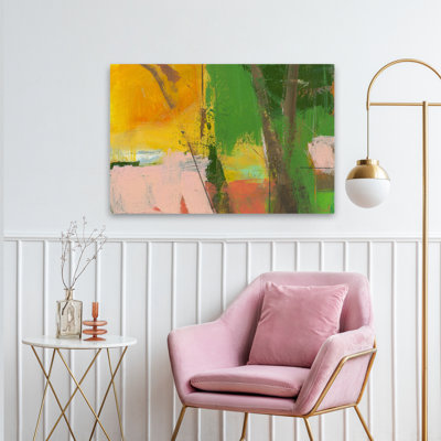 «Pink Light Fragment 9» - Art abstrait