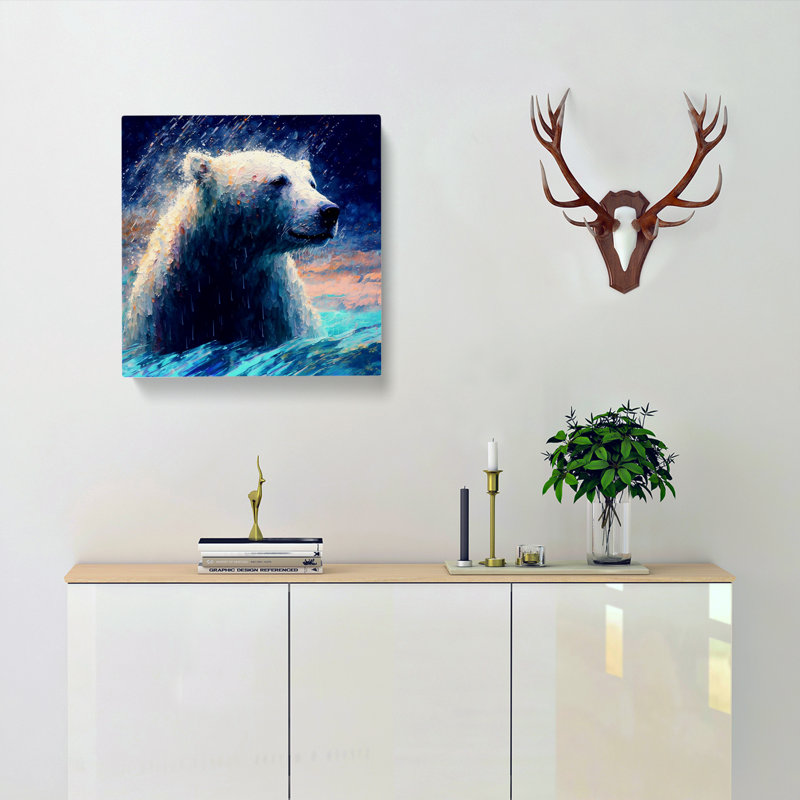 Modern Wall Art - Wrapped Canvas, 50cm H x 50cm W x 3cm D