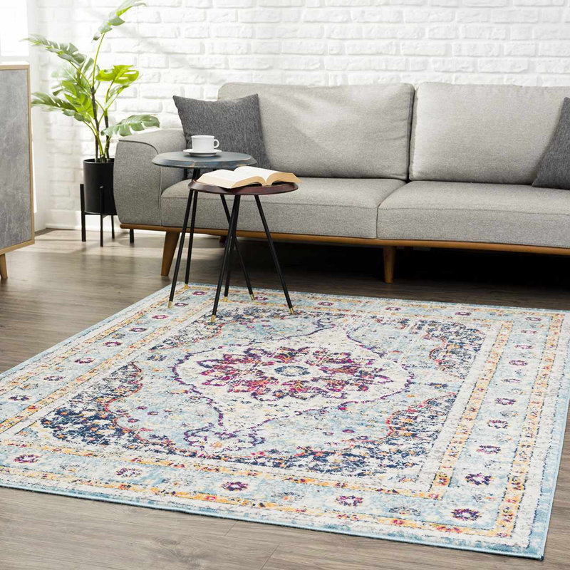 Favreau Oriental Indoor Rug, Rectangle 5'3" x 7'