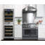 36 in. 5.2 cu. ft. Natural Gas Range and Convection Oven in Black with True Simmer Burners-640147740-640147714