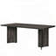Table de salle à manger 63 "pour 4-6 personnes - gris foncé-1735065826